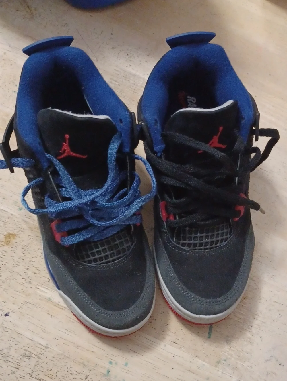 Jordan AJ 4 Retro OG Preschool Sneakers For Kids Size 2Y